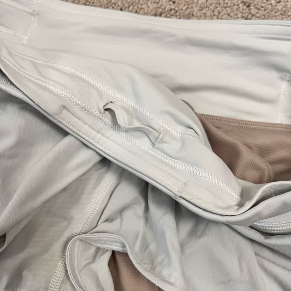 Lululemon Shorts (White, Back Pocket) - Picture 3 of 3